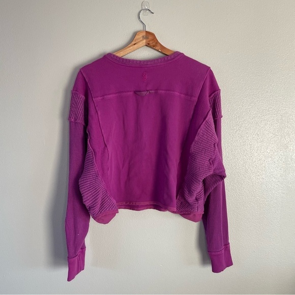 FP by Free People Movement | Back to Me Snap Layer Henley Pullover - Picture 5 of 12